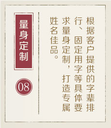 哈尔滨起名字哪家好-起名流程八